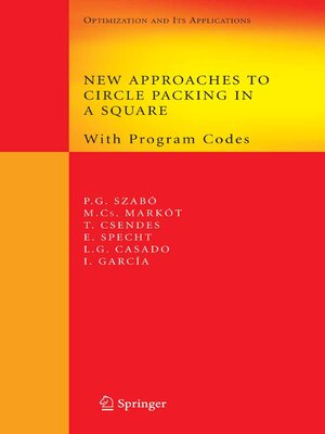 cover image of New Approaches to Circle Packing in a Square